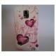Torbica za Samsung Galaxy S5 Preklopna + Zaščitna folija ekrana ,Lady -Heart