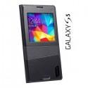 Torbica USAMS za Samsung Galaxy S5 Window View Design Črna barva