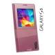 Torbica USAMS za Samsung Galaxy S5 Window View Design Pink barva