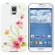 Silikon etui Flowers za Samsung Galaxy S5 +folija ekrana