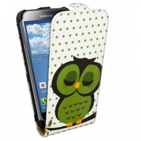 Torbica za Samsung Galaxy S5 Preklopna + Zaščitna folija ekrana ,Sovica