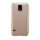 Preklopna Torbica Nillkin za Samsung Galaxy S5 Flip Case Gold Zlata barva
