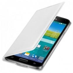 Torbica za Samsung Galaxy S5 Original Flip EF-WG900BH Bela barva Shimmery White