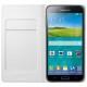 Torbica za Samsung Galaxy S5 Original Flip EF-WG900BH Bela barva Shimmery White