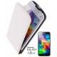 Torbica za Samsung Galaxy S5 Mini Preklopna, Bela barva