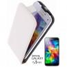 Torbica za Samsung Galaxy S5 Mini Preklopna, Bela barva
