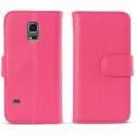 Torbica flip za Samsung Galaxy S5 Mini Preklopna, Pink barva