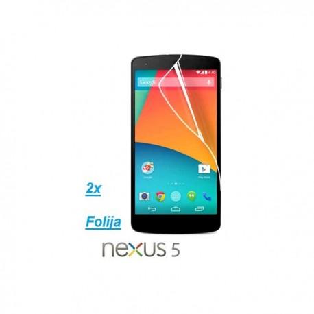 Zaščitna Folija ekrana za LG Nexus 5 , Duo Pack