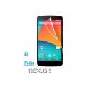 Zaščitna Folija ekrana za LG Nexus 5 , Duo Pack