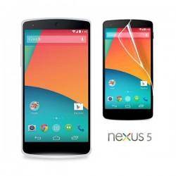 Silikon etui za LG Nexus 5 +Folija ekrana Transparentno temna barva