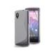 Silikon etui za LG Nexus 5 +Folija ekrana Transparent barva