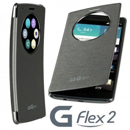 Torbicai za LG G Flex2 Quick Circle Flip Titan barva CCF-620
