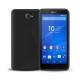Silikon etui za Sony Xperia E4 Črna barva