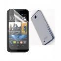 Silikon etui za HTC Desire 310 +Folija ekrana,Bela mat barva