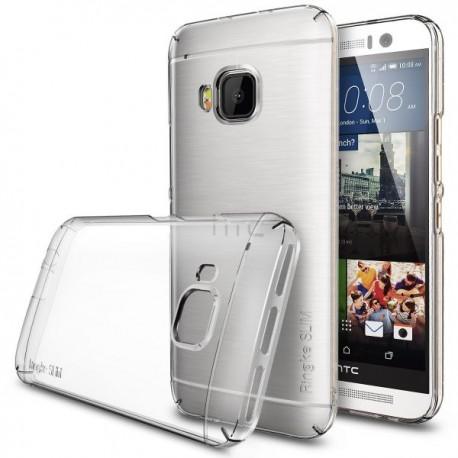 Etui za HTC One M9 Ringke Slim Crystal Clear priložena folija ekrana