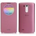 Torbica za LG G3 Original Quick Circle Window CCF-345G Pink barva