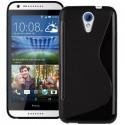 Silikon etui za HTC Desire 620 Črna barva