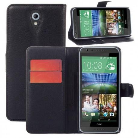 Preklopna Torbica za HTC Desire 620 Črna barva