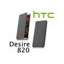 Torbica za HTC Desire 820 HTC HC M150 Dot Flip Temno Siva barva