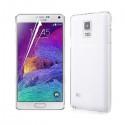 Silikon etui za Samsung Galaxy Note 4 +Folija ekrana TPU 0,3mm Transparent barva