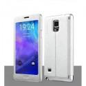 Etui za Samsung Galaxy Note 4 Touch View Srebrna barva