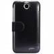 Torbica za HTC Desire 310 Preklopna S-View Črna barva