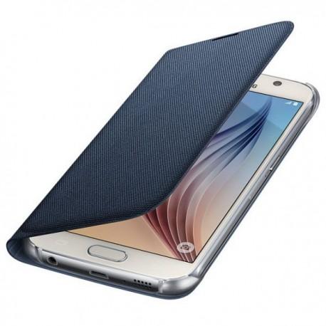 Etui za Samsung Galaxy S6 Original EF-WG920B Black Gratis Folija