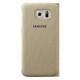 Etui za Samsung Galaxy S6 Original EF-WG920BF Zlata Gratis Folija