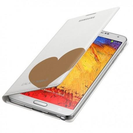 Torbica za Samsung Galaxy Note 3 EF-EN900 Moschino Bela barva