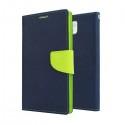 Torbica za Samsung Galaxy Note 3 preklopna Modro zelena barva
