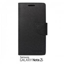 Torbica za Samsung Galaxy Note 3 preklopna Črna barva