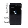 Etui za Samsung Galaxy Note 3 Flip Case ,View Črna barva