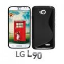 Silikon etui za LG L90 Črna barva