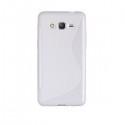 Silikon Etui za Samsung Galaxy Grand Prime Bela barva