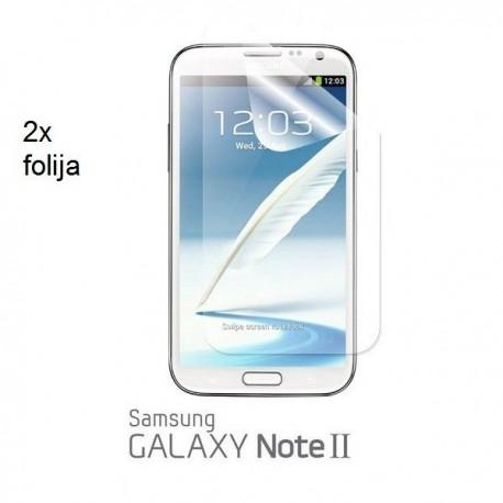 Zaščitna Folija za Samsung Galaxy Note II ,N7100 2/1