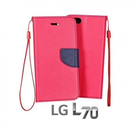 Torbica Fancy za LG L70 Pink barva