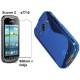 Silikon Etui za Samsung Galaxy Xcover 2 S7710 +folija, Modra barva
