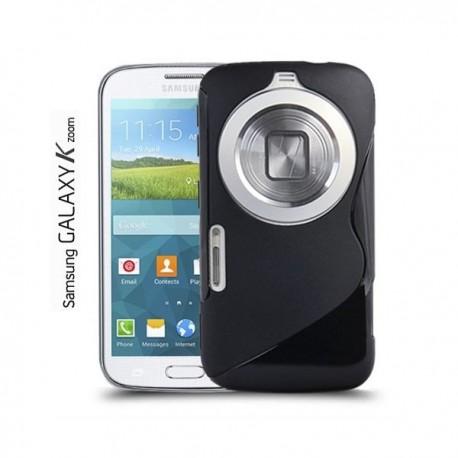 Silikon etui za Samsung Galaxy K Zoom ,Črna barva