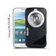 Silikon Etui za Samsung Galaxy K Zoom +folija ekrana Črna barva