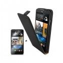 Preklopna Torbica HTC Desire 516 Dual Sim Črna barva, tpu +Folija ekrana