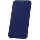 Torbica za HTC One M9 HC M231 Dot Flip Modra barva