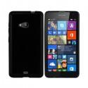 Silikon etui za Microsoft Lumia 535 TPU 0,5mm Črna barva