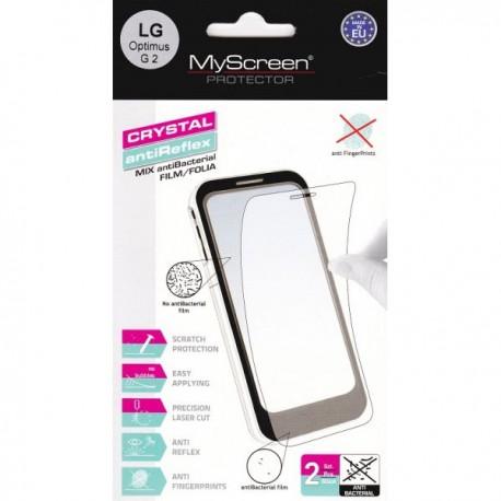 Zaščitna Folija MyScreen za LG G2 Antifinger, Clear