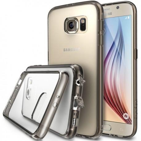 Etui za Samsung Galaxy S6 Ringke FUSION Smoke Black