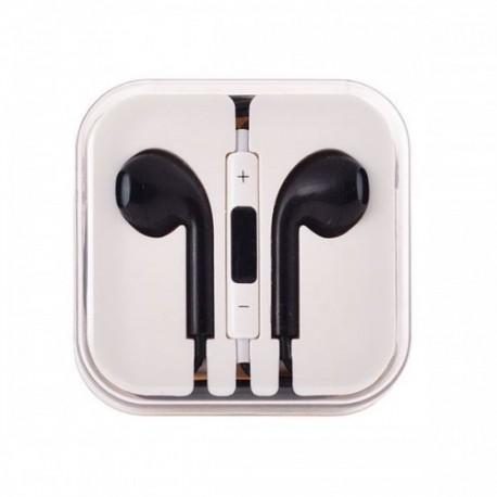 Slušalke Ušesne Earbuds Cool 3,5 mm jack Črne barve
