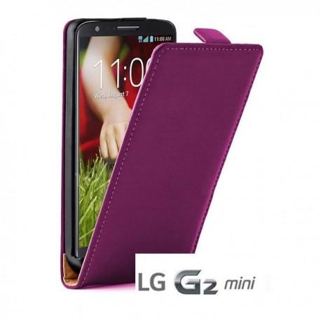 Torbica za LG G2 Mini Preklopna +folija ekrana, Vijola barva