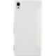 Preklopna torbica Roxfit za Sony Xperia M4 Aqua Bela barva