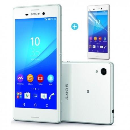 Silikon Etui za Sony Xperia M4 Aqua Prozoren +folija