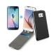 Preklopna torbica za Samsung Galaxy S6 Edge Črna barva +folija ekrana