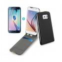 Preklopna torbica za Samsung Galaxy S6 Edge Črna barva +folija ekrana